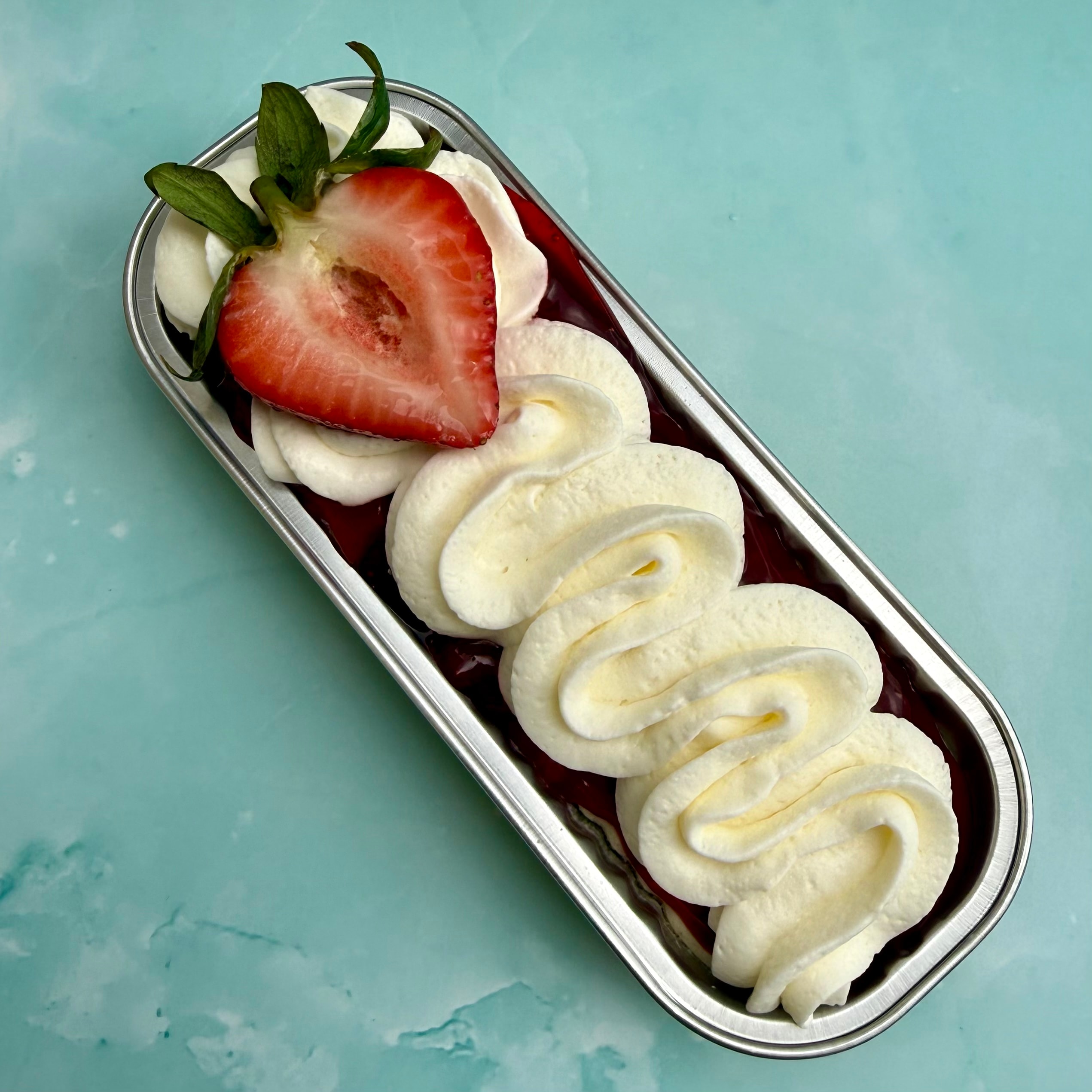 Strawberry Cheesecake mini loaf